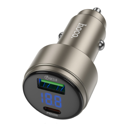 Азу hoco z57b usb/c (63w) серебристый