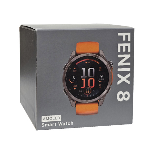 Смарт часы garmin fenix 8 серые