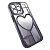 Чехол-силикон gradient heart с закрытой камерой для iphone 14 pro max черный