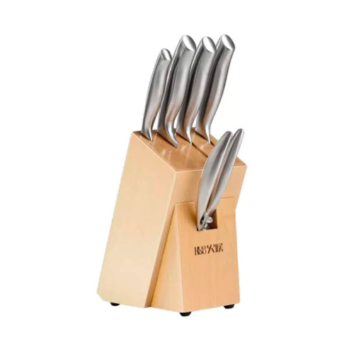 Набор кухонных ножей xiaomi huohou fire kitchen steel knife set hu0057 black (0571)